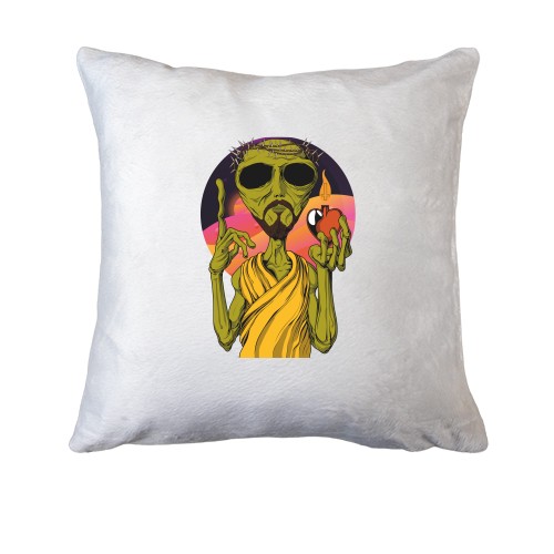Подушка Alien Jesus