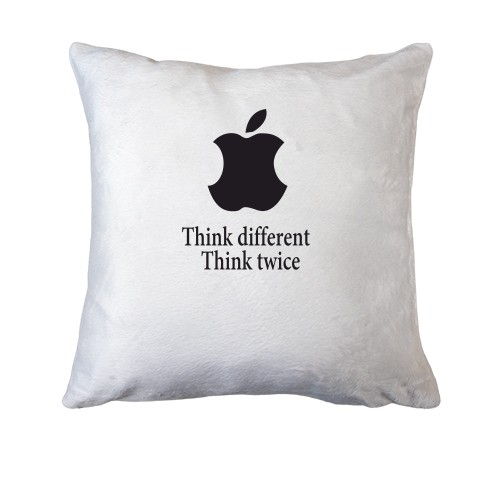 Подушка Apple - Think twice