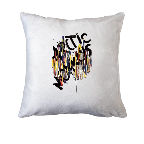 Подушка Arctic monkeys (paint art)