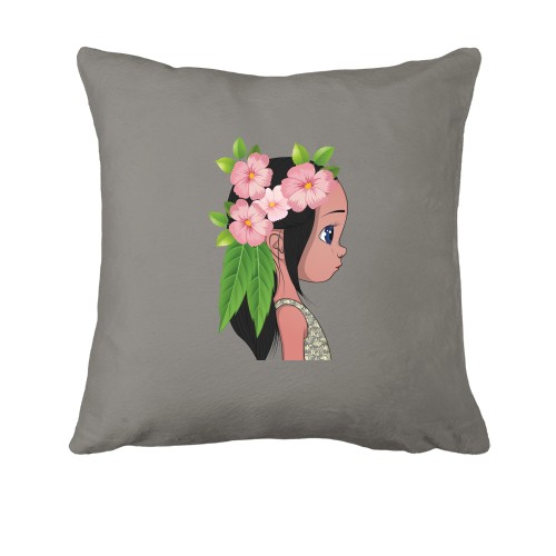 Подушка Baby with flowers 1