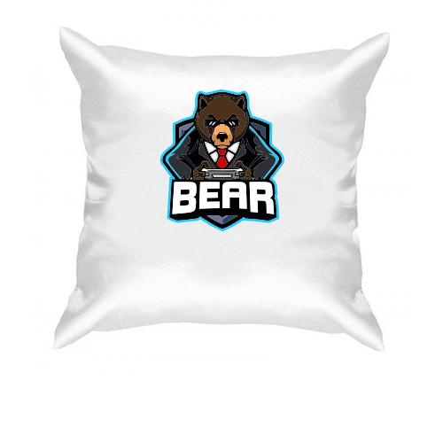 Подушка Bear gamer 2