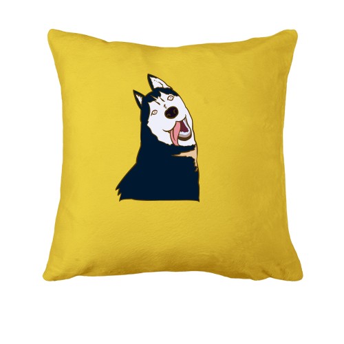 Подушка Безтурботний хаскі