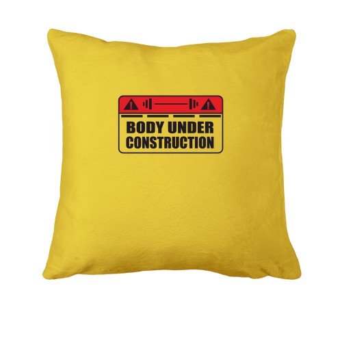 Подушка Body under construction