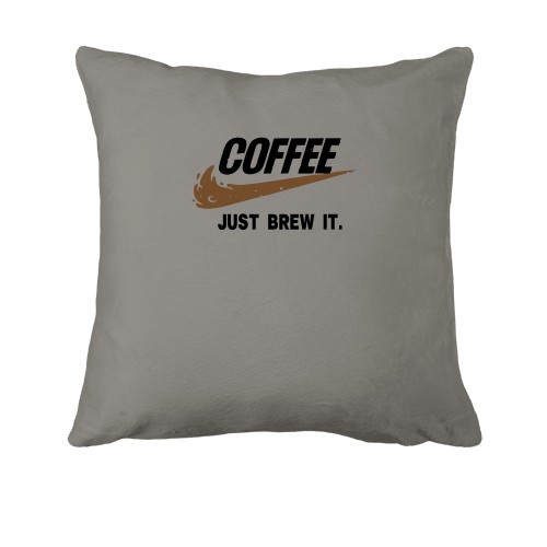 Подушка Coffee  Just brew it