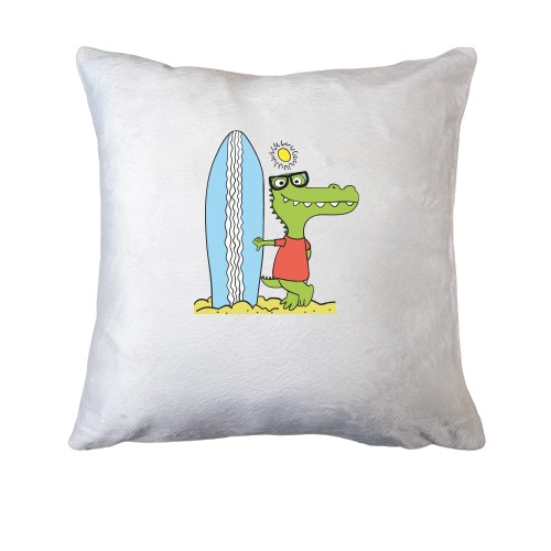 Подушка Crocodile surfer