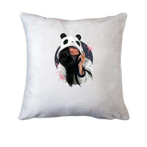 Подушка Дівчина панда
