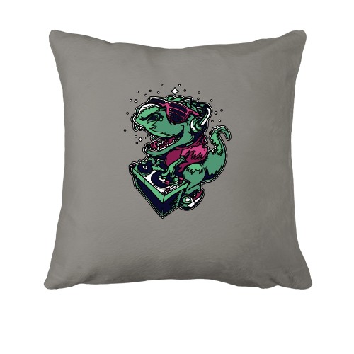 Подушка Динозавр-діджей