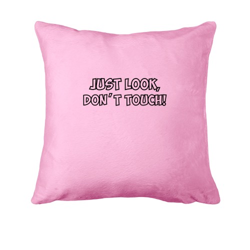 Подушка Don't touch