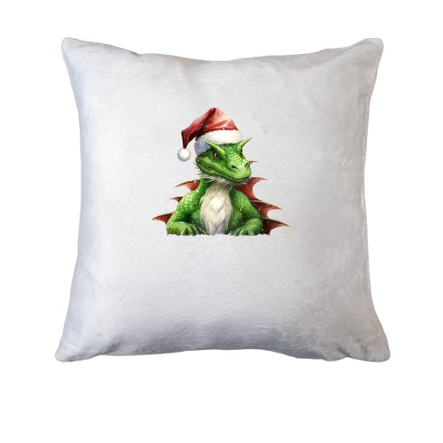 Подушка Дракон у новорічному ковпаку