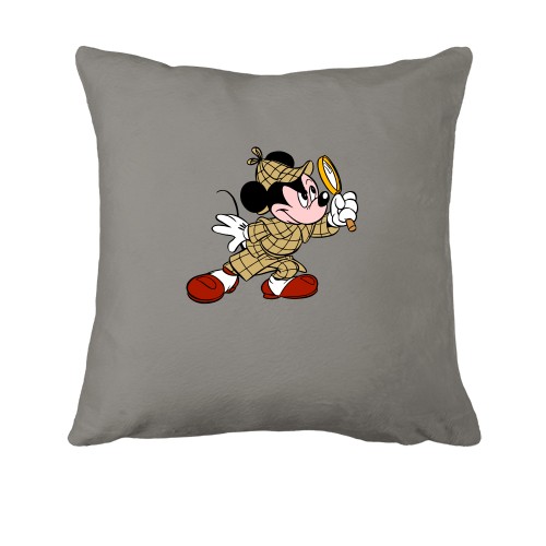 Подушка Футболка Мики сыщик