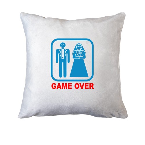 Подушка Game over