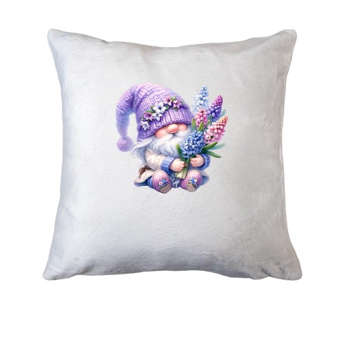 Подушка Гном у лавандовому ковпаку