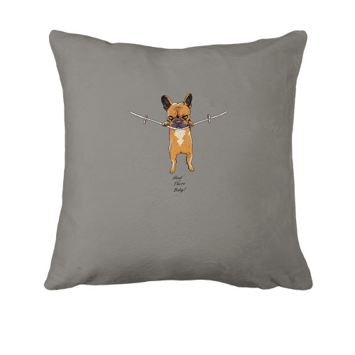 Подушка Hand is there baby. Dog