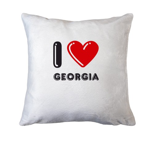 Подушка I love Georgia