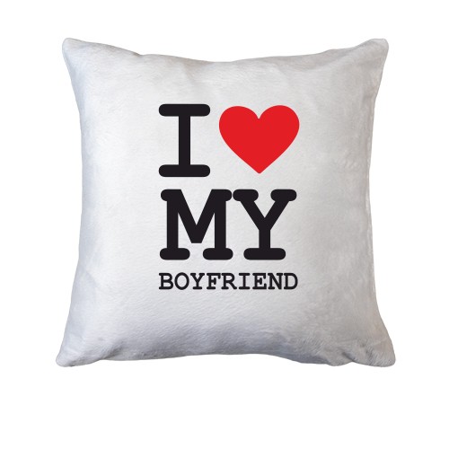 Подушка I love my boyfriend