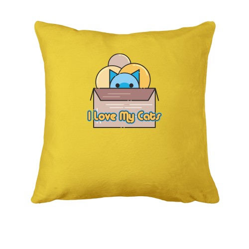 Подушка I love my cats