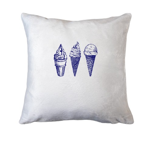 Подушка Ice cream граффити