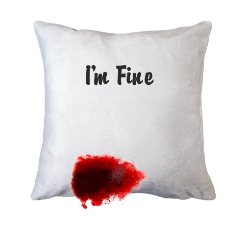 Подушка I'm fine