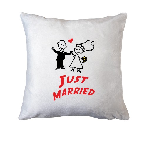 Подушка Just married