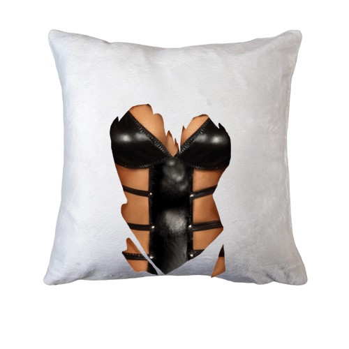Подушка Кожаный бюст (2)