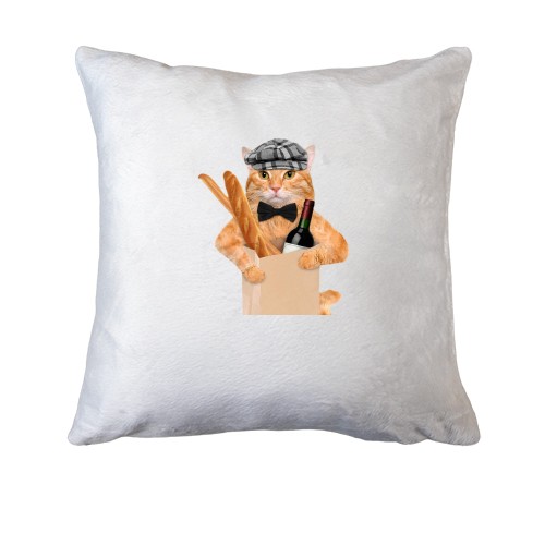 Подушка Кот в кепці.