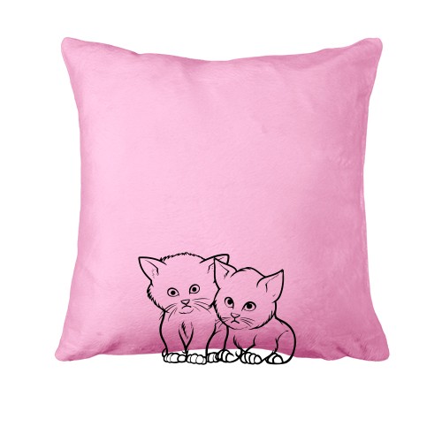 Подушка Котята-двойняшки