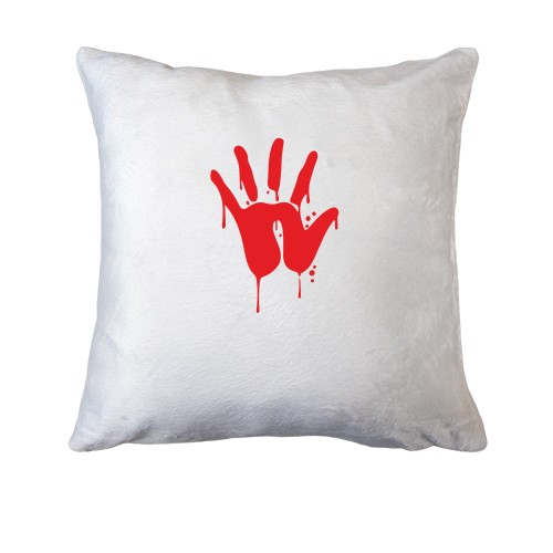 Подушка Кровавый отпечаток