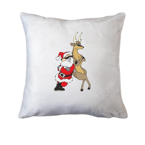Подушка Крутой Мороз и Олень