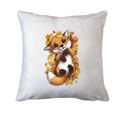 Подушка Лисеня на осінньому листі