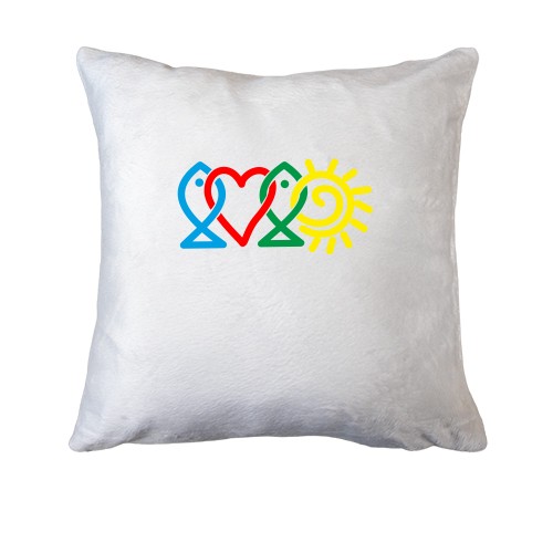 Подушка Люблю рыб