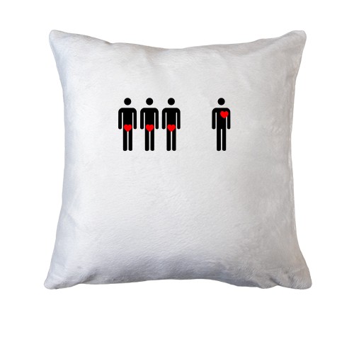 Подушка Любов всім серцем