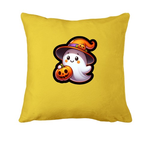 Подушка Маленькое привидение с тыквой