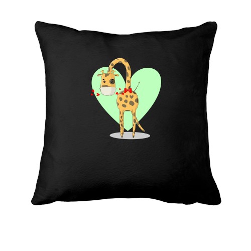 Подушка Мама жираф