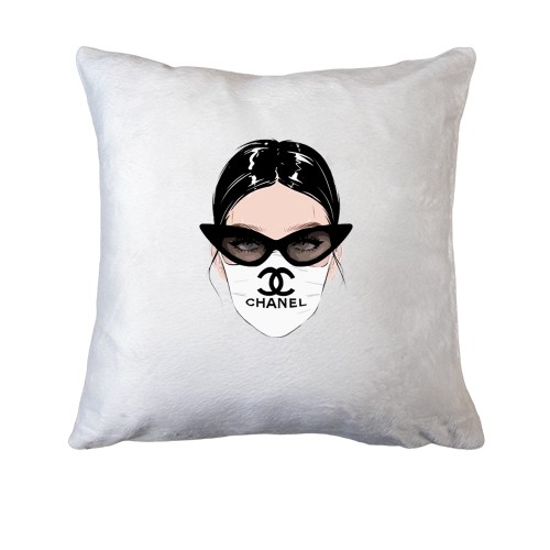 Подушка Маска от Шанель арт