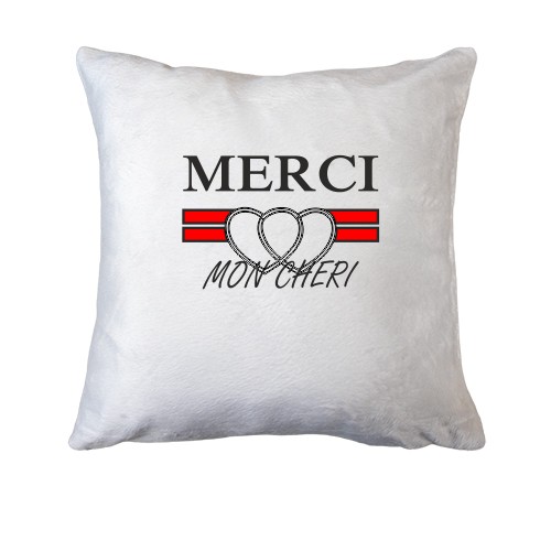 Подушка Merci mon cheri