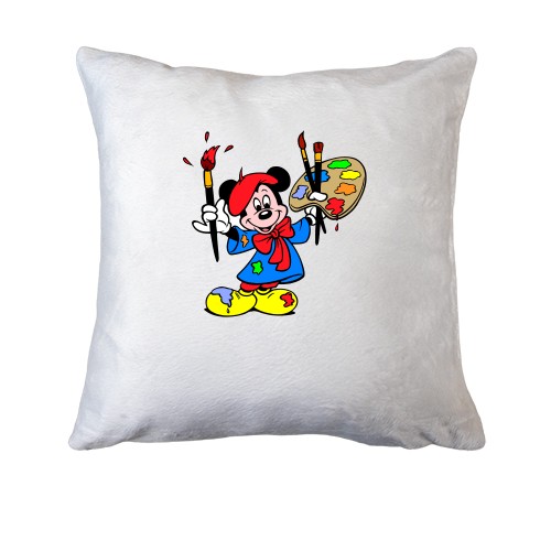 Подушка Мики художник