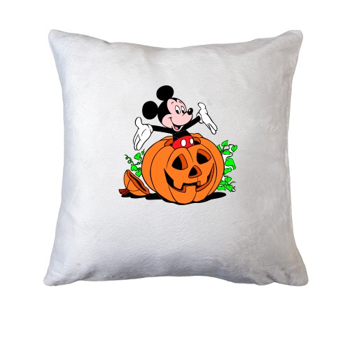 Подушка Міккі Маус з гарбузом