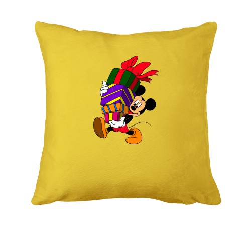 Подушка Микки с подарками