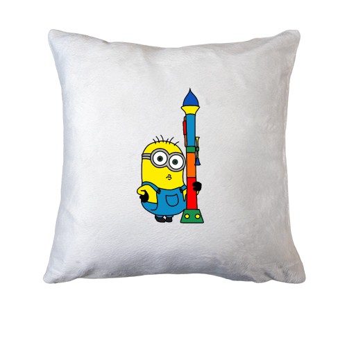 Подушка Миньен с ракетой