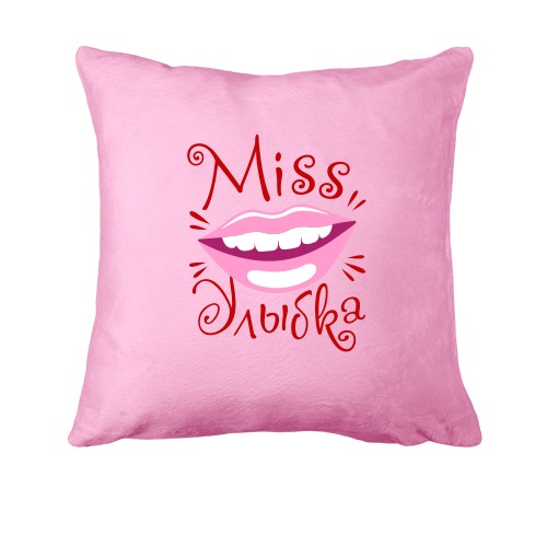 Подушка Мисс улыбка