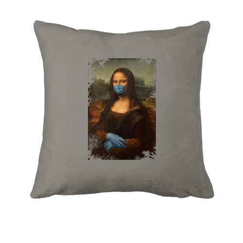 Подушка Моналіза в масці