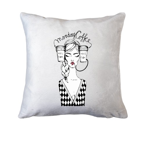 Подушка Monday Coffee
