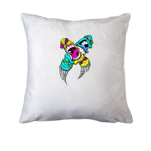 Подушка Monsters Монстр Скейт