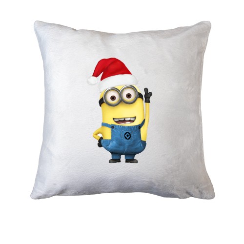 Подушка Новогодний Миньон