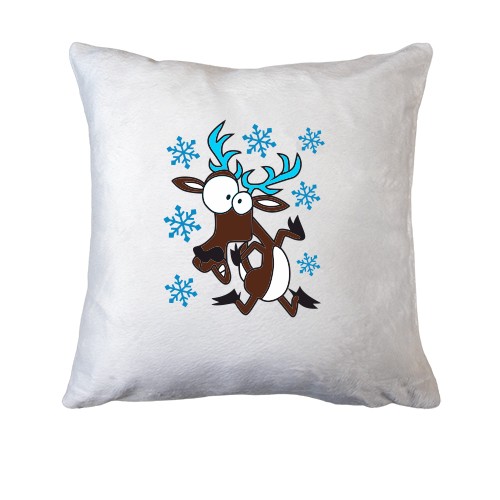 Подушка Новорічний олень