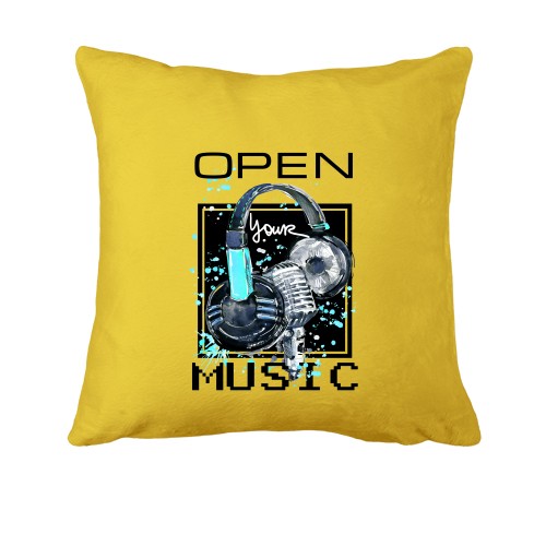 Подушка Open your music