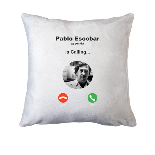 Подушка Pablo Escobar is calling