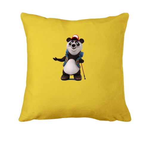 Подушка Панда-турист