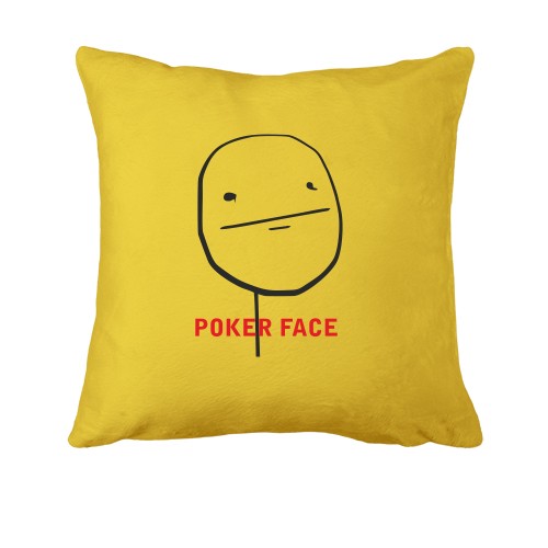 Подушка Poker Face