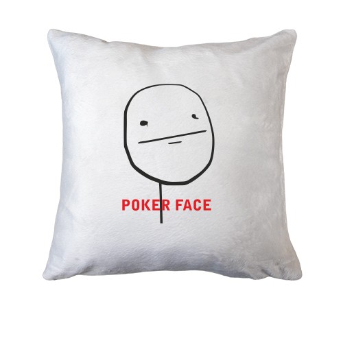 Подушка Poker Face 3
